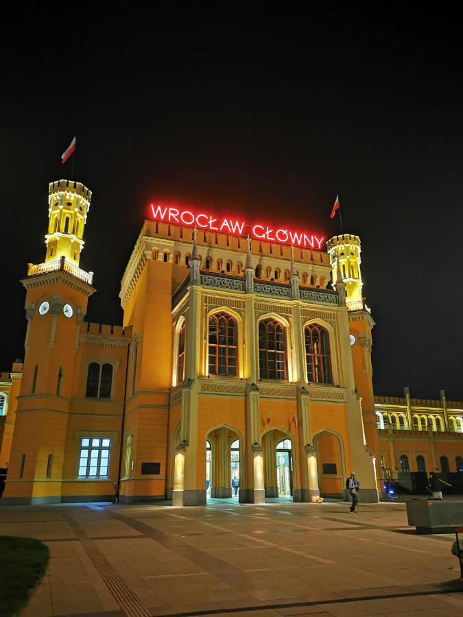 Apartament Na Dworcowej Centrum Parking Gratis Breslau Exterior foto